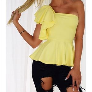 Peplum top